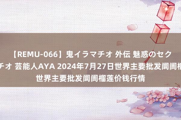 【REMU-066】鬼イラマチオ 外伝 魅惑のセクシーイラマチオ 芸能人AYA 2024年7月27日世界主要批发阛阓榴莲价钱行情