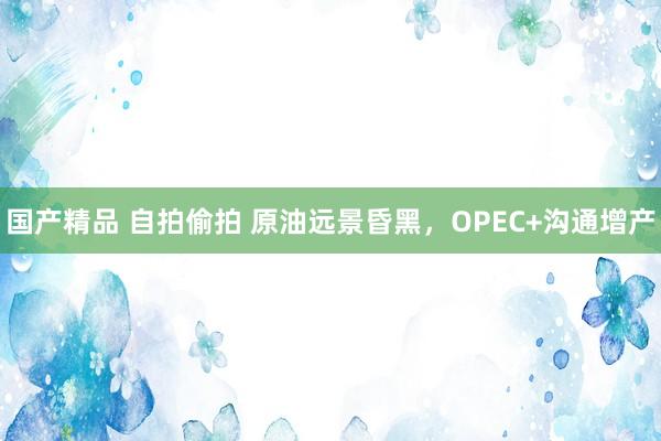 国产精品 自拍偷拍 原油远景昏黑，OPEC+沟通增产